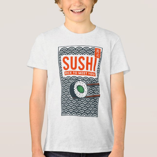 Reis kennenzulernen Tri-Blend shirt (Vorderseite)