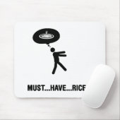 Reis-Liebhaber Mousepad (Mit Mouse)