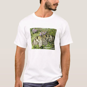 Reis-Papier-Schmetterlings-T - Shirt