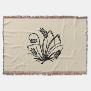 Reis-Schmetterling Decke