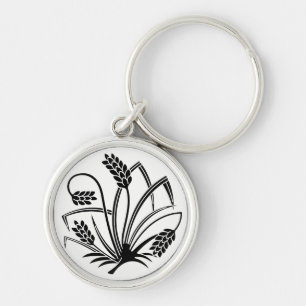 Reis-Schmetterling Schlüsselanhänger