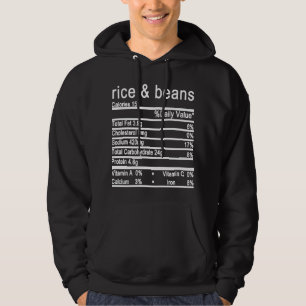 Reis und Bohnen Hoodie
