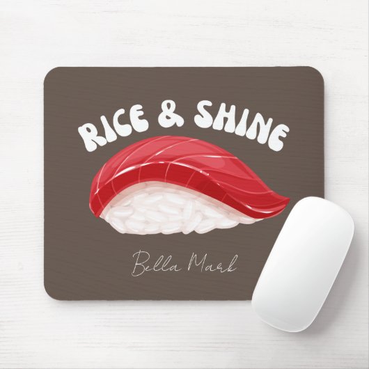 Reis und Glanz, Sushi-Katze Mousepad (Mit Mouse)