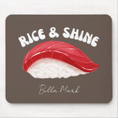 Reis und Glanz, Sushi-Katze Mousepad (Vorne)