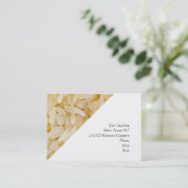 Reis Visitenkarte (Stehend Vorderseite)