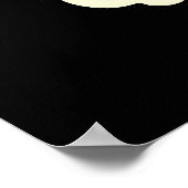 Reis zu treffen Sie lustige Sushi Pun Dark BG Poster (Ecke)