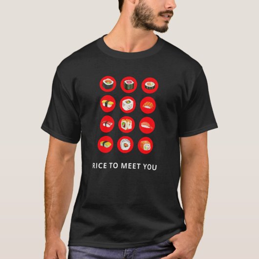 Reis zum Sushi-T - Shirt (Vorderseite)