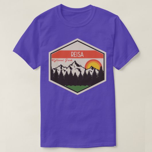 Reisa NationalparkNorwegen T-Shirt (Design vorne)