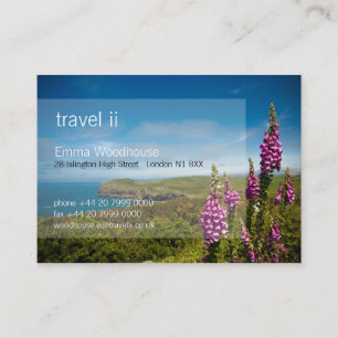 Reise 2 - Cornwall-Visitenkarte Visitenkarte