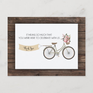 Reise 4,25" x 5,6" Danke Post Card Postkarte