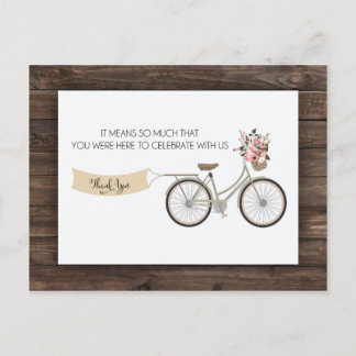 Reise 4,25" x 5,6" Danke Post Card Postkarte