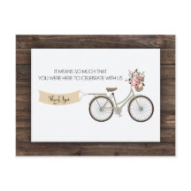 Reise 4,25" x 5,6" Danke Post Card