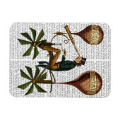 Reise A La Lune Hot Air Ballon Magnet (Horizontal)