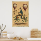 Reise a la lune poster (Küche)