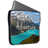 Reise-Abenteuer erwartet Fotografie Laptopschutzhülle (Vorne Rechts)
