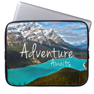 Reise-Abenteuer erwartet Fotografie Laptopschutzhülle