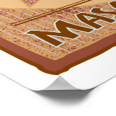 REISE-Afrika-Kenia Poster (Ecke)