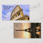Reise Agenecy Geschäftskarte Visitenkarte (Vorne/Hinten)
