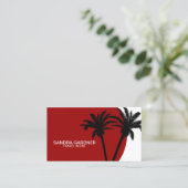 Reise-Agent/Ausflug-Führer Visitenkarte (Stehend Vorderseite)