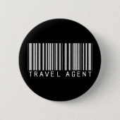 Reise-Agent-Bar-Code Button (Vorderseite)