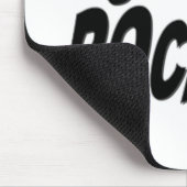 Reise-Agent-Felsen! Mousepad (Ecke)