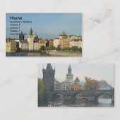 Reise-Agent-Geschäfts-Karte Europa Visitenkarte (Vorne/Hinten)
