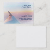 Reise-Agent-Geschäfts-Karte Visitenkarte (Vorne/Hinten)