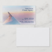 Reise-Agent-Geschäfts-Karte Visitenkarte (Vorne/Hinten)