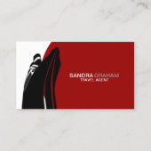 Reise-Agent/Kreuzfahrt-Schiff Visitenkarte (Vorderseite)