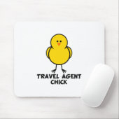 Reise-Agent-Küken Mousepad (Mit Mouse)