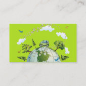 Reise-Agent Visitenkarte (Rückseite)