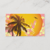 Reise-Agent Visitenkarte (Rückseite)