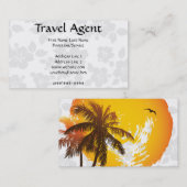 Reise-Agent Visitenkarte (Vorne/Hinten)