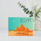 REISE ÄGYPTEN POSTKARTE (Stehend Vorderseite)