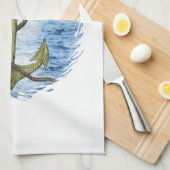 Reise-Amerikaner MoJo Geschirrtuch (Viertel Falte)