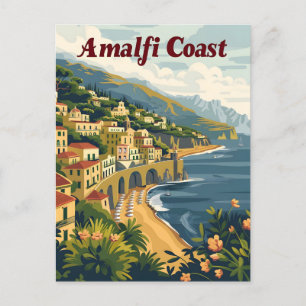 Reise an der Amalfi-Küste Postkarte