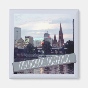 Reise-Andenken-Kühlschrankmagnet Melbournes Magnet