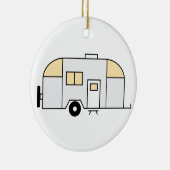 Reise-Anhänger Keramik Ornament (Rechts)