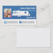 Reise-Anhänger RV/Campings-Karten Visitenkarte (Vorne/Hinten)