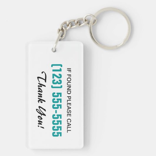 Reise-Anhänger RV-Silhouette auf Schlüsselanhänger (Rückseite)