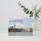 Reise-Ansichtskarte Savannah Georgia Postkarte (Stehend Vorderseite)