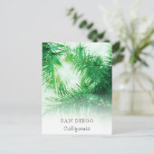 *~* Reise AP25 Persönliche Gestaltung tropischer P Postkarte (Stehend Vorderseite)