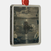 Reise ARION See, 1809 Silbernes Ornament (Rechts)