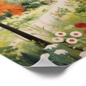 Reise Ästhetik Malerei Stadt Aarhus Dänemark Poster (Ecke)