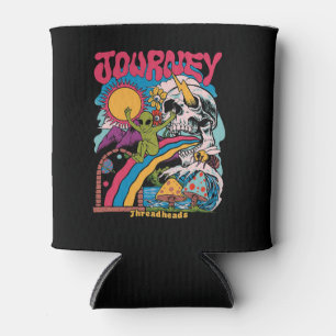 Reise, ästhetischer Schädel, Vintager Pilzskull Dosenkühler