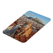 Reise Athen Plaka Griechenland Magnet (Linke Seite)