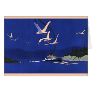 Reise auf einem Kreuzfahrtschiff in Alaska im Vint