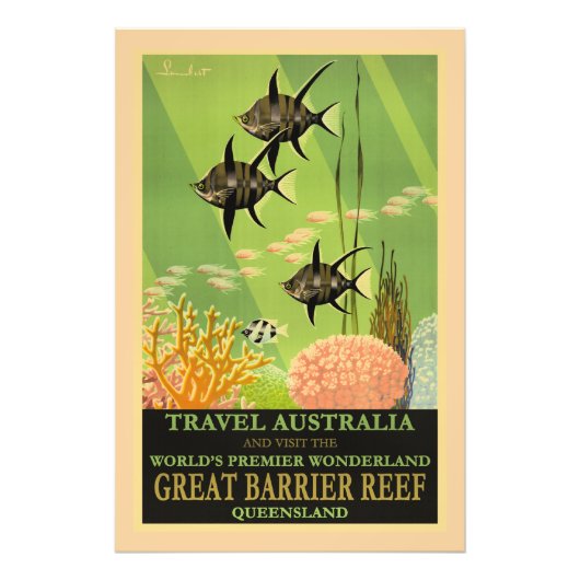 Reise Australien, Great Barrier Reef, Fotodruck (Vorne)