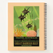 Reise Australien, Great Barrier Reef, Notizblock (Rückseite)