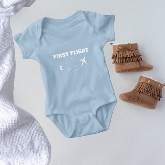 Reise Baby First Flight Cooles Minimalistisches Fl Baby Strampler